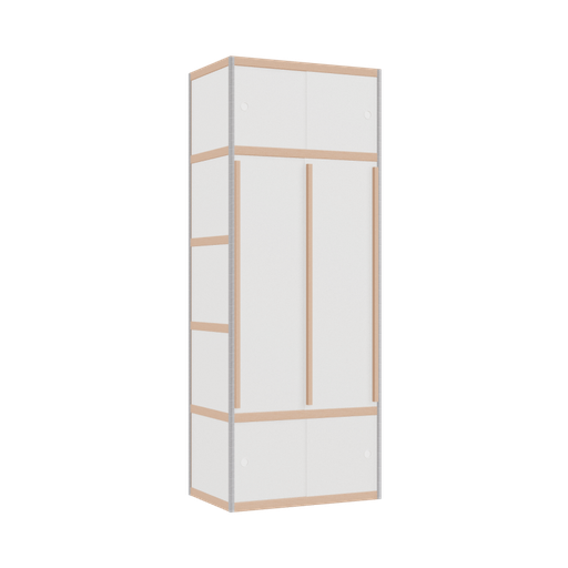 [55138638] Wardrobe (209x80x52 cm)
