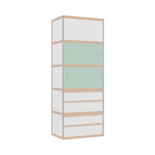 [400528669] Armoire (209x80x52 cm)