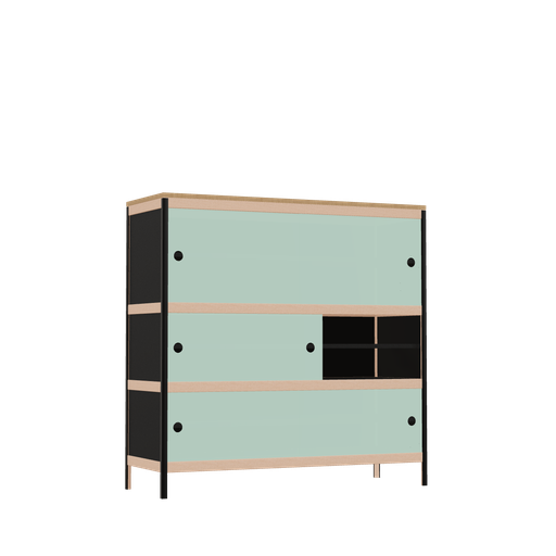 [400528702] Armoire (118.8x120x42 cm)