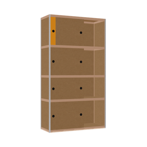 [400528716] Kast (198x110x42 cm)