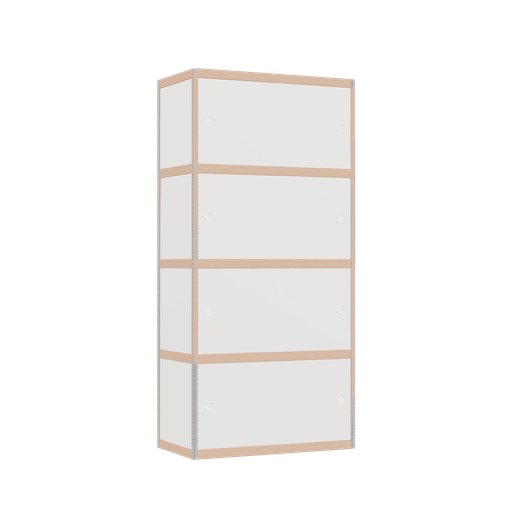 [71090286] Armoire (168x80x42 cm)