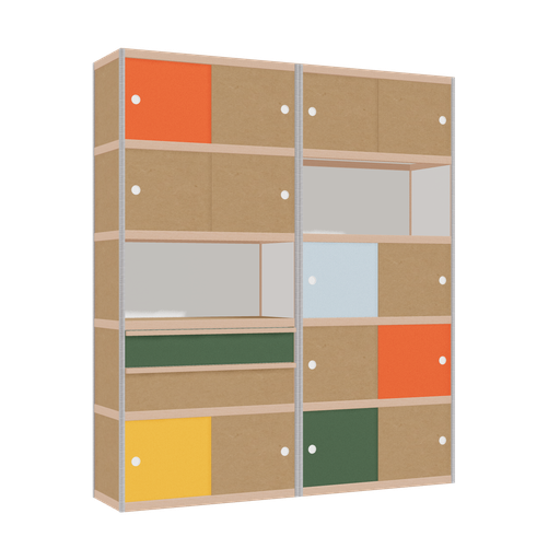 [f163735] Furniture (209x180x42 cm)