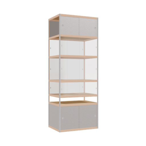 [400528804] Display cabinet (236.5x90x62 cm)