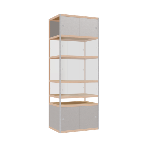 [400528805] Display cabinet (236.5x90x62 cm)