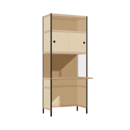 [400528812] Cantilevered desk (196.5x80x63.6 cm)