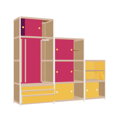 [f163768] Furniture (192x222x52 cm)