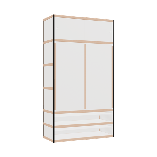 [400528852] Kleerkast (216x120x52 cm)