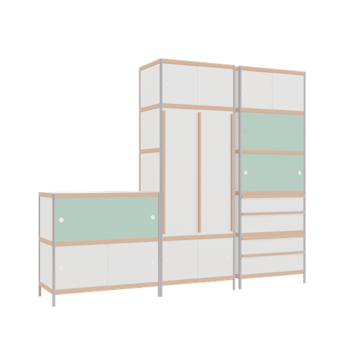 [f163785] Furniture (219x260x52 cm)