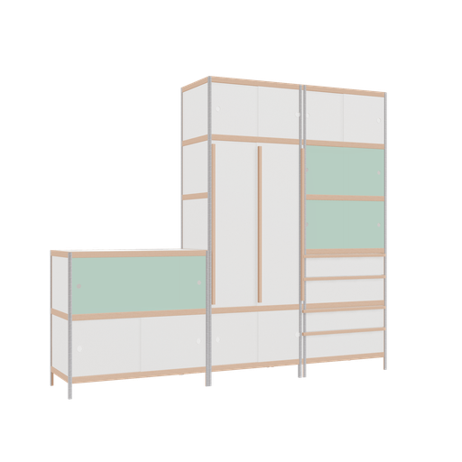 [f163787] Furniture (219x260x52 cm)