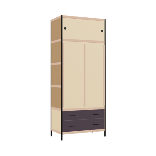 [400528910] Wardrobe (220x90x52 cm)