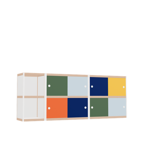 [f163812] Furniture (86x222x42 cm)