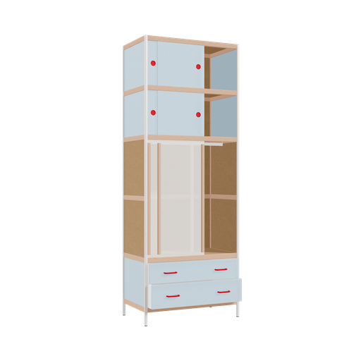 [400528950] Kleerkast (240x90x52 cm)