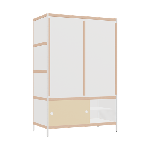 [400528978] Kleerkast (179x120x62 cm)