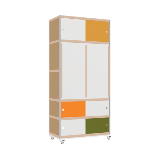 [400528981] Wardrobe (218x100x52 cm)