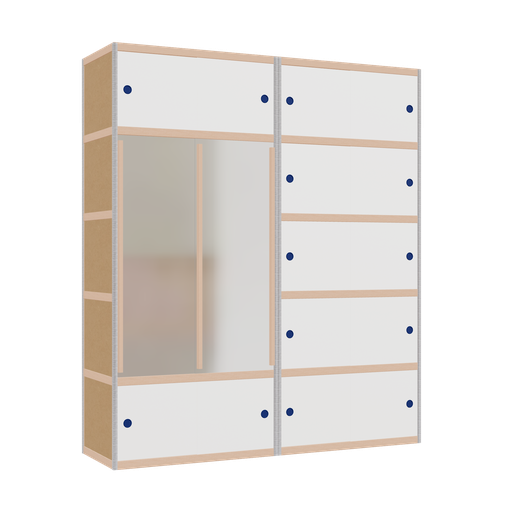 [f163839] Furniture (209x180x52 cm)