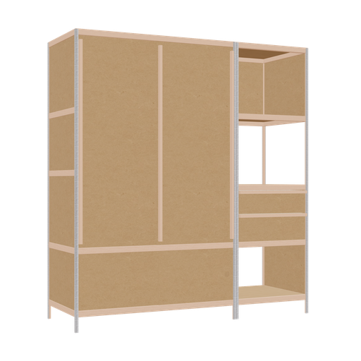 [f163846] Furniture (198x182x62 cm)