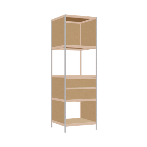 [400529020] Étagère (198x62x62 cm)