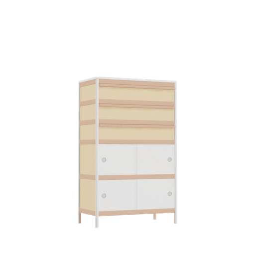[400529023] Armoire (130.3x80x42 cm)