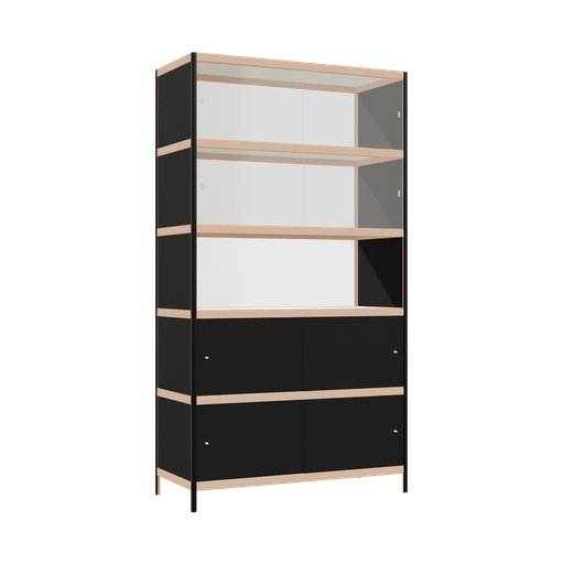 [400529050] Vitrine (219x120x52 cm)