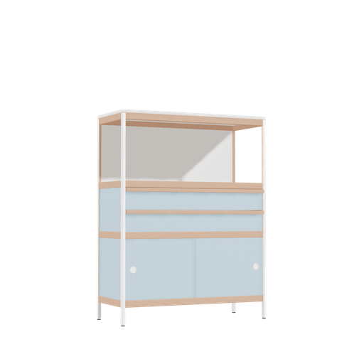 [400529065] Armoire (129.8x100x42 cm)