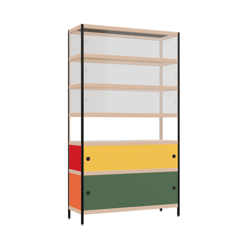 [400529068] Display cabinet (211x120x42 cm)