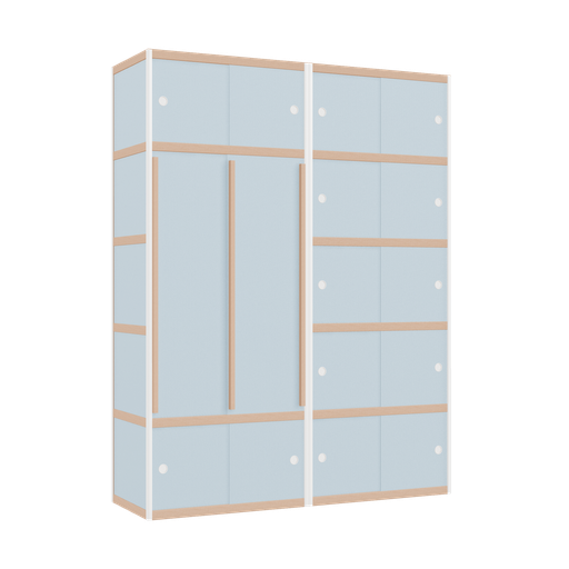 [f163886] Furniture (209x160x52 cm)