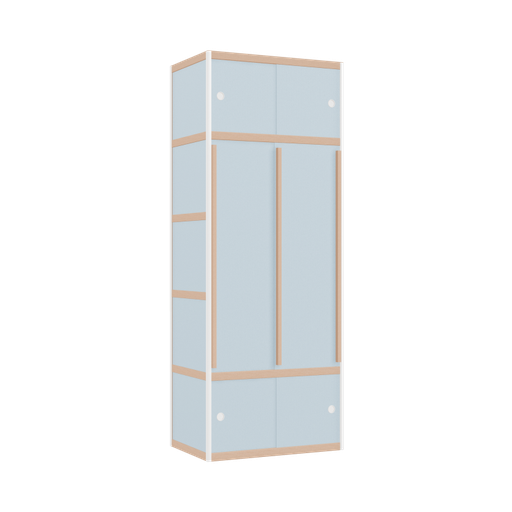 [400526140] Wardrobe (209x80x52 cm)