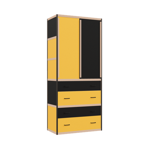[400529105] Wardrobe (229x100x52 cm)