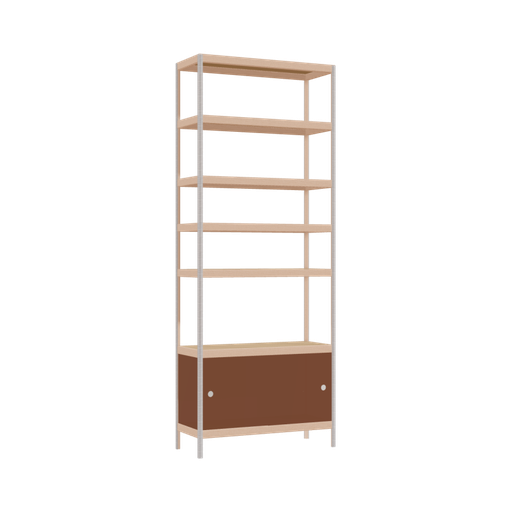 [400529109] Armoire (206x80x32 cm)