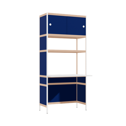 [400529189] Cantilevered desk (196.5x90x63.6 cm)