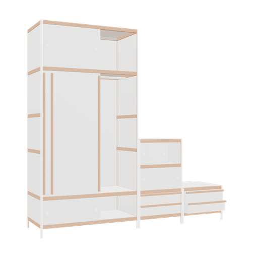 [f163952] Furniture (239x244x62 cm)