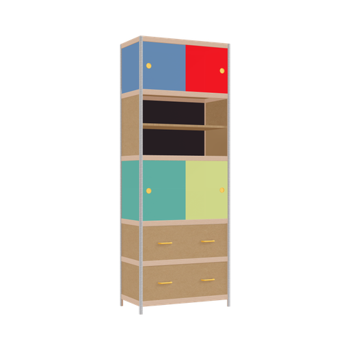 [400529226] Kast (215x80x42 cm)