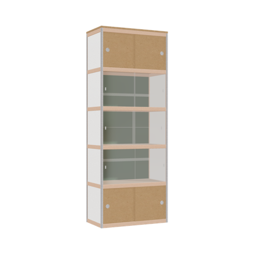 [400529269] Display cabinet (210.8x80x42 cm)