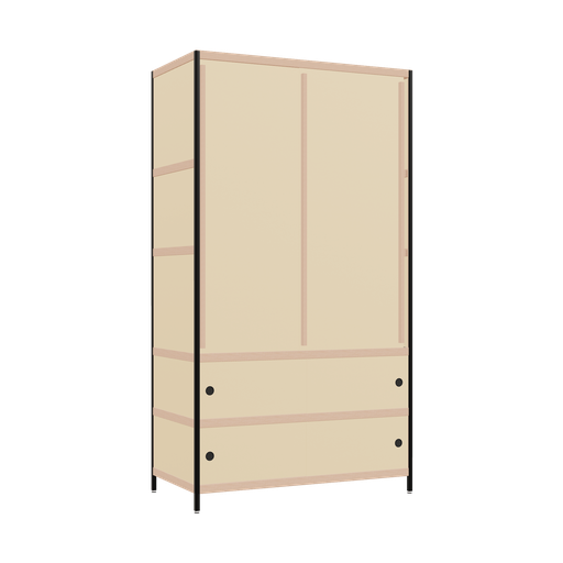 [400524794] Kleerkast (218x120x62 cm)