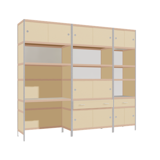 [f164001] Furniture (231x262x52 cm)