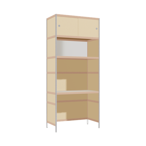 [400529336] Bureau intégré (231x100x52 cm)