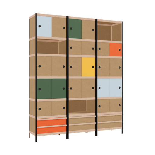 [f164002] Furniture (230x186x42 cm)