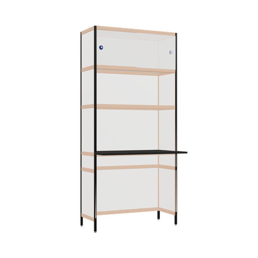 [400529351] Cantilevered desk (216.5x100x63.6 cm)