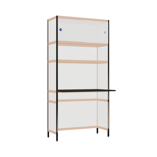 [400529352] Cantilevered desk (206.5x100x63.6 cm)