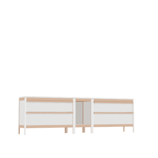 [f164007] Furniture (56.8x192x32 cm)