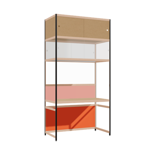 [400529390] Integrated desk (238x120x62 cm)