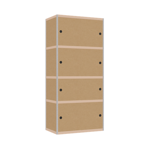 [400445164] Kast (198x90x52 cm)