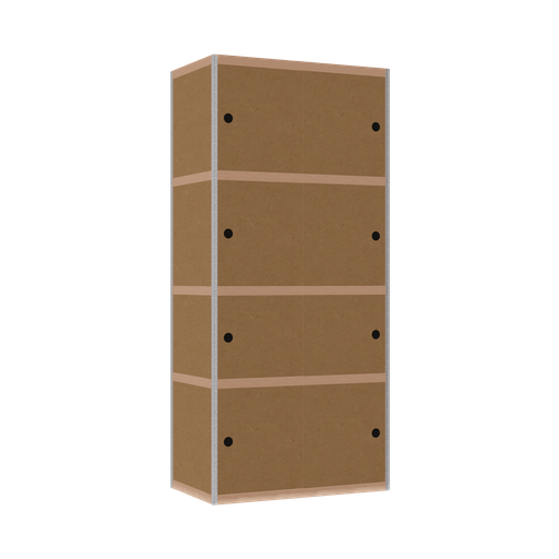 [400445164] Kast (198x90x52 cm)