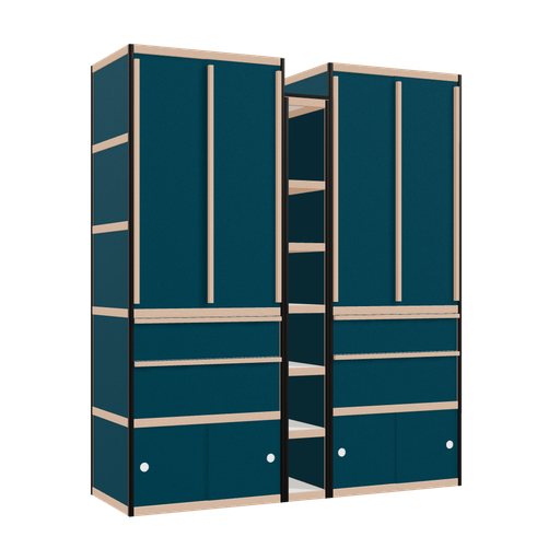 [f164037] Meubles (219x185x62 cm)