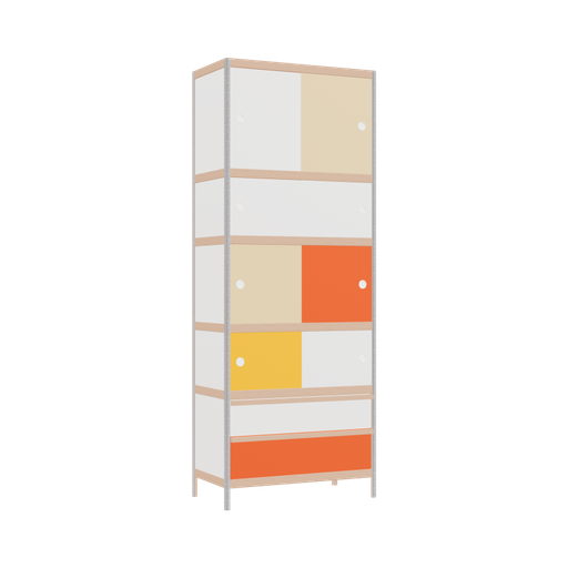 [400529423] Cabinet (209x80x42 cm)