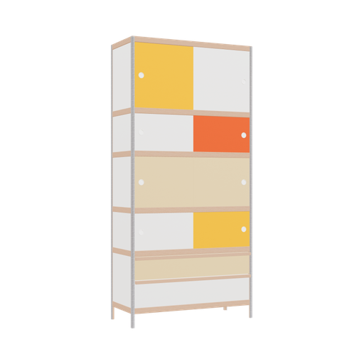 [400529424] Cabinet (209x100x42 cm)