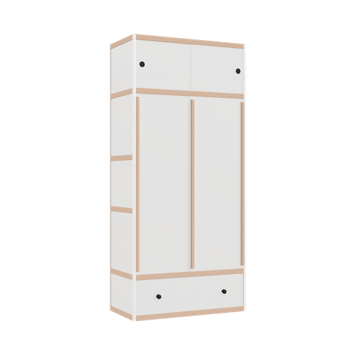 [400529516] Kleerkast (219x100x52 cm)