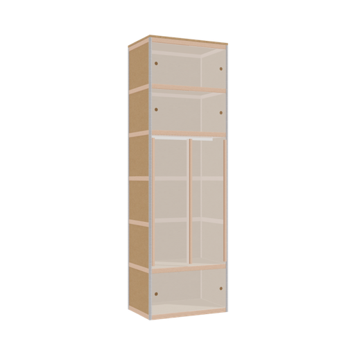 [400529551] Wardrobe (251.8x80x52 cm)