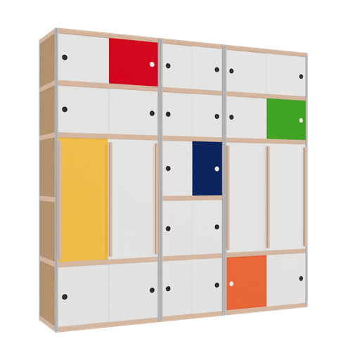 [f164095] Furniture (239x242x52 cm)