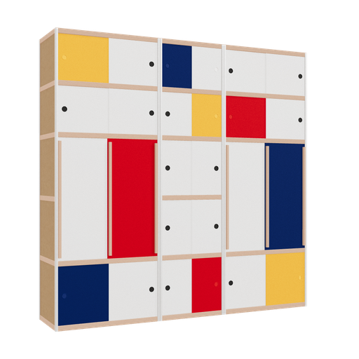 [f164104] Furniture (239x242x52 cm)